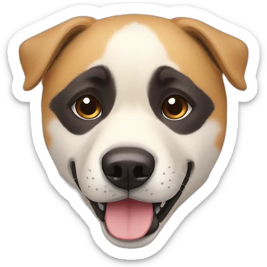 Akita-inu and Labrador friends sticker