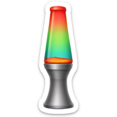 lava lamp sticker