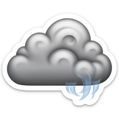 A fight cloud sticker