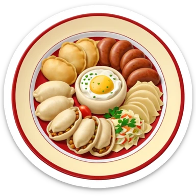 polish food sticker