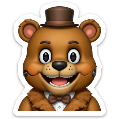 Make a fnaf sticker sticker