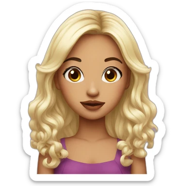 poupette kenza sticker