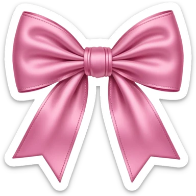 Coquette bow sticker