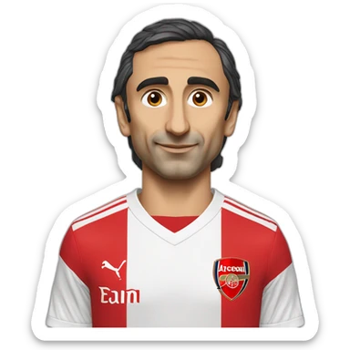 Éric zemmour maillot de foot arsenal sticker