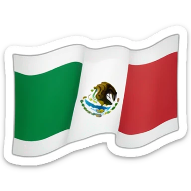 Mexique flag sticker