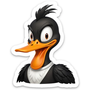 Daffy Duck from Looney Tunes sticker