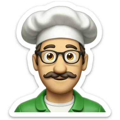 Linguini the guy from that cook film with the rat as luigi sticker