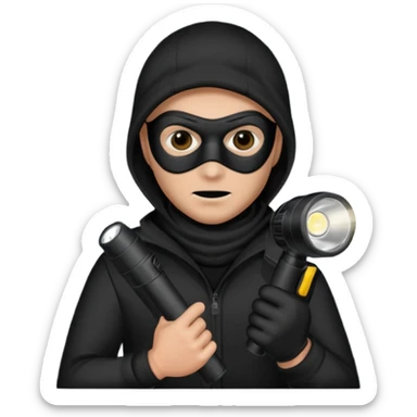A burglar sticker