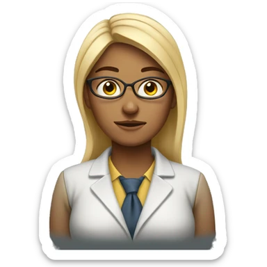 tired law student woman sticker