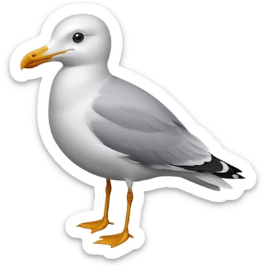 seagull sticker