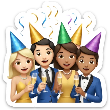 sports celebration sticker