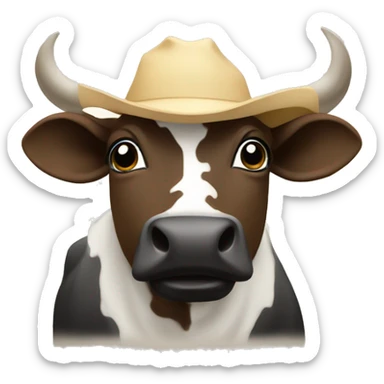Vaca enamorada sticker