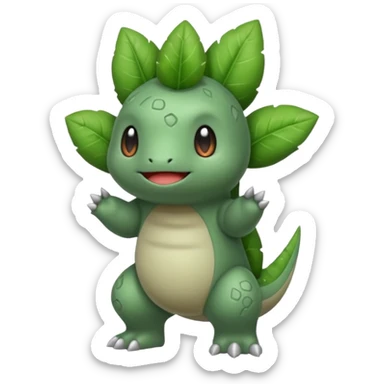 Larvitar (full body) sticker