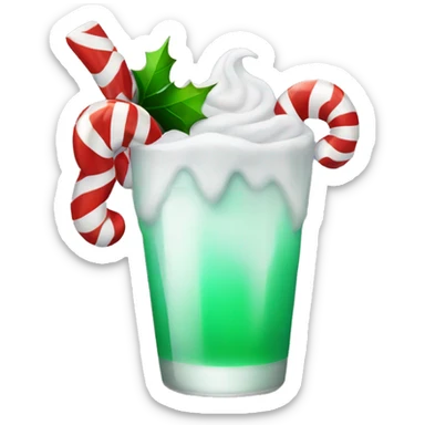 Christmas drink  sticker