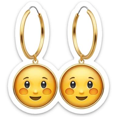 Earring Hoops sticker