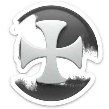 A bell icon with a cross mark on  sticker