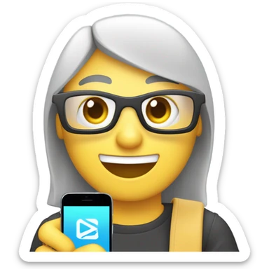 Creadora de contenido  sticker