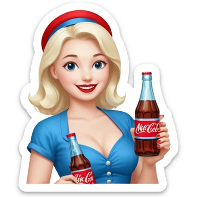 Nuka Cola Girl sticker