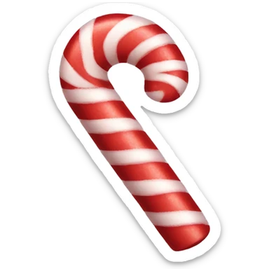 candy cane sticker