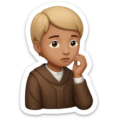 emoji combining the concepts of experimentar, entender el mundo, and y no solo teología sticker