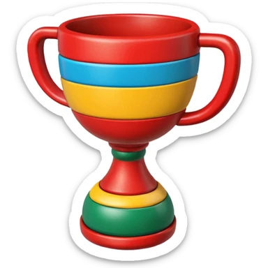 Mexican cup-and-ball toy balero sticker