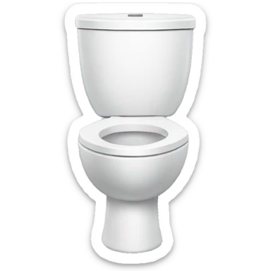 Bidet toilet sticker