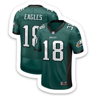 philadelphia eagles jersey | need only jersey 18 sticker