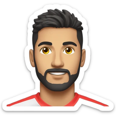 mohammad yasir Hyderabad FC Football player sticker