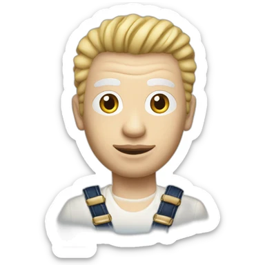 jean-paul-gaultier-marinière sticker