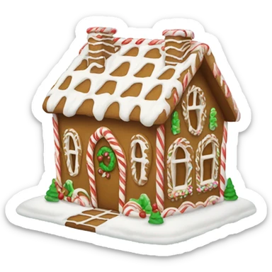 Gingerbread house  sticker