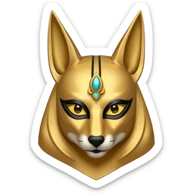 Anubis jackal  sticker