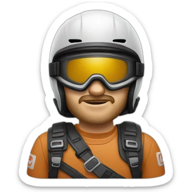 motorista moto trail sticker