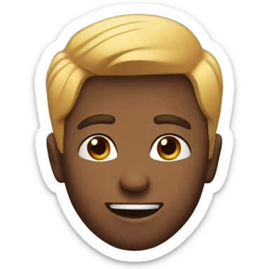 Flirtatious male  sticker