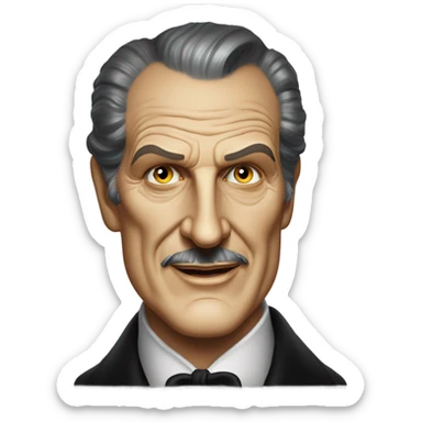 Vincent Price sticker