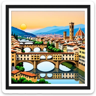 Florencia italia sticker