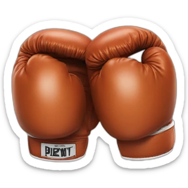 boxer gants sticker