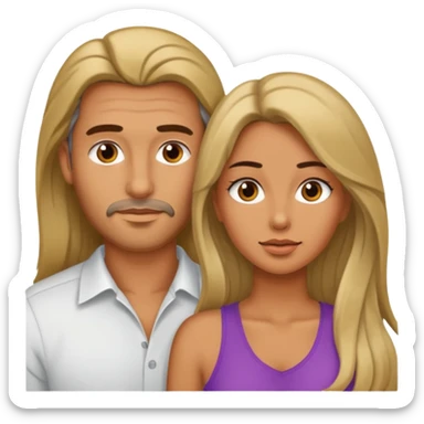 Mulher chupando o pênis de um homem  sticker