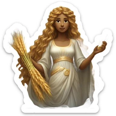 astrology virgo the maiden iridescent  sticker