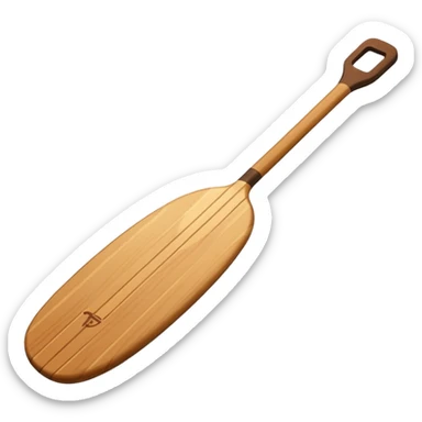 Paddle sticker