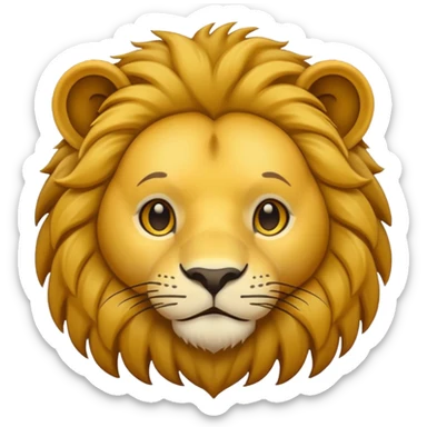 student lion sticker