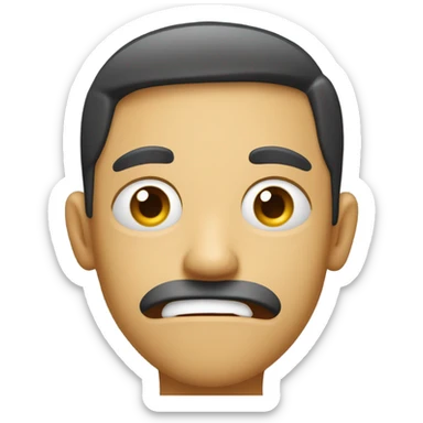 shocked face reaction to fort Wayne ex sticker