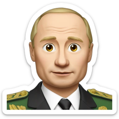 Putin russland sticker