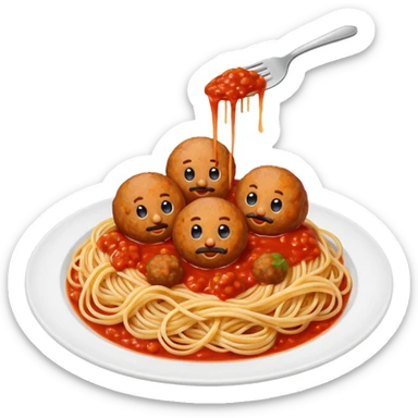 Tung tung sahur italian brainrot sticker