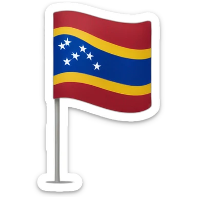 flag venezuela sticker