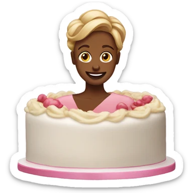 Madelene cake sticker