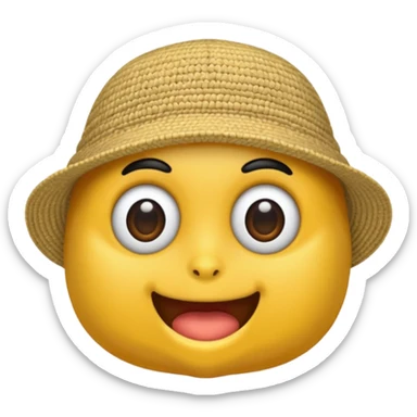 gorro panadero sticker