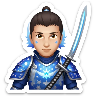 Celestial Samurai sticker