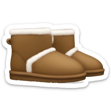 tazzman ugg slippers sticker