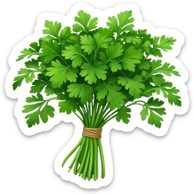 cilantro bunch sticker