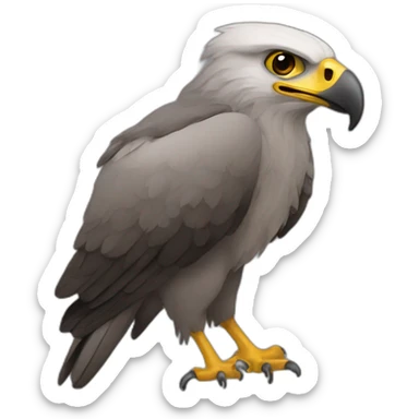 sneaky buzzard sticker